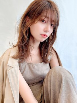 ビレア 尾張旭店(BELEA) 【BELEA尾張旭】大人可愛い耳掛けセミロング