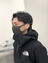 ケプカ(KEPKA)&nbsp;メンズパーマ×ハイライト