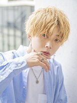 サングース(Sungoose)&nbsp;★透明感シルバーカラーかきあげニュアンスマッシュ