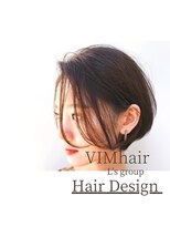 ヴィムヘアー 金城店(VIM hair) 大人かわいい耳掛けハンサムひし形束感ショート☆20代30代40代