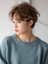 サーカス バイ ビュートリアム 青山(CIRCUS by BEAUTRIUM)&nbsp;マッシュショート 大人可愛い うる艶髪 暖色系カラー 30代40代