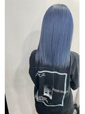 【REJOICE hair 】ホワイトピュアブルー　mido