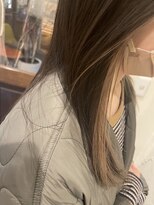 フランジェッタヘアー(Frangetta hair)&nbsp;ミルクティーベージュ