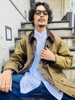 アメリ 新宿(Ameri)&nbsp;Ameri 20代30代40代スパイラルパーマセンターパート　【新宿】