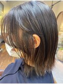 シースルーバング　前髪長めでこなれ風に☆韓国20代30代40代50代