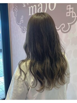 ディルガ ワッセ店(DILGA) グレージュ×波巻き