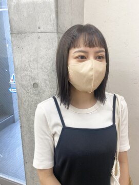 エフバイラブランシュ 大宮東口店(ef by La Blanche) 大宮/大宮美容室/韓国/サイドバング/顔まわりカット