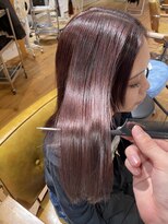アヴァンス 天王寺店(AVANCE.) 髪質改善×チェリーピンク