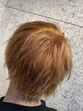 ミルコ バイ クラク(MIRUCO by KURAKU) ショートオレンジカラー　10代20代 垢抜けカラー