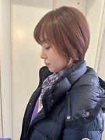 ヘアーデザイン リボン(hair design Ribon) ハイライト&大人ショート