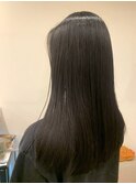 黒髪ロング