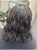 メンズ・ロングスパイラルパーマ☆