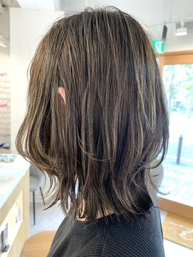 シアン 橋本店(Shian) レイヤーボブ　オリーブグレージュ