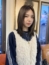 コレットヘア(Colette hair) ミディアムレイヤースタイル .*。
