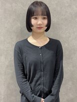 ムード タテマチ(mood tatemachi)&nbsp;ダークラベンダーに姫カット×ボブ☆