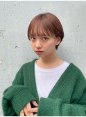 デザインカラールイヤーカット/ウェットヘア／オリーブべージュ