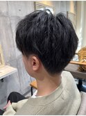 メンズツーブロショート♪