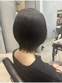 ウルフカット×弱酸性縮毛矯正