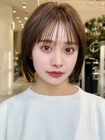 イメチェン前髪小顔ショート_銀座