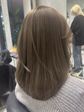 シティ(CITY) 髪質改善トリートメント×ミディアムレイヤーカット【CHICA】