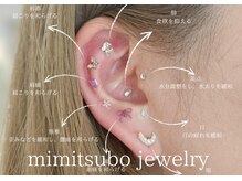 ラピスラズリ(Lapis Lazuli)の雰囲気（話題の耳ツボジュエリー☆始めました☆）