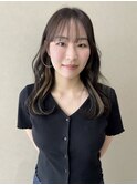 インナーカラー/ベージュ/近鉄奈良/奈良/くびれ巻き/学生/学割