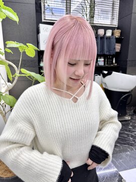 チュダック(ChuDuck) 韓国風《ペールピンク》ハイトーン/ケアブリーチ/ダブルカラー