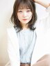 【伸ばしてる方におすすめ♪】顔周りカット+透明感カラー+ケアトリートメント