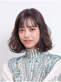 ［那須久美子】暗髪×ニュアンスボブ