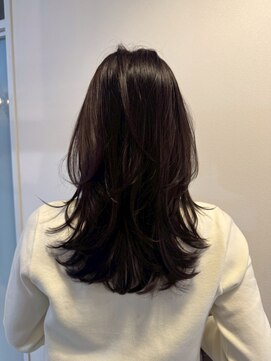 ムード(MOOD,) 暗めカラー/グランマッシュ[レイヤーカット/髪質改善/銀座]