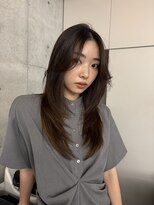 キーチェ 梅田中崎町(keych)&nbsp;レイヤーカット/ミディアムレイヤー/髪質改善/顔まわりカット