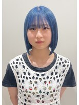 ヴィンスジオ 岐阜駅南(vince gio) ハイトーンカラー/ブリーチカラー/ボブ/艶髪