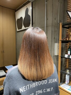 オーガニック ライフ 若葉 鶴ヶ島(organic+life) 髪質改善大人ボブ美シルエット艶髪ストレート