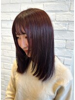 ルナバイルヴェール(LUNA by LeVert)&nbsp;ちゅるんッ♪チェリーレッド×小顔レイヤー★☆