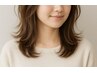【メンテナンス】前髪・顔まわりカット+透明感カラー(ブリーチなし) 6600