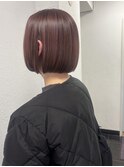 ピンクハイライトカラー