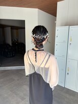スリー バイ ザサロンフジサワ(THREE by the salon fujisawa)&nbsp;お呼ばれシニヨン