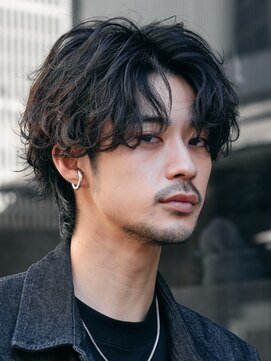 フィフス 渋谷(fifth) 渋谷波巻きツイストスパイラルシャドウルーズパーマビジネスヘア