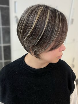 リアンバイアリュール(Lian by Allure) レイヤーカットハッシュカットミディアムレイヤーボブショート47