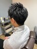 【理容室の定番♪】スタンダードコース（カット＋スパシャンプー＋お顔そり）