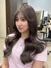 【人気No.1★】似合わせカット＋髪質改善カラー￥18400