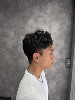 スピン 本八幡(SPIN) MEN’S HAIR/サーフカール/刈り上げセンターパート/本八幡