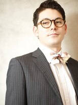 ベックメンズヘアサロン(BEKKU Men's hair salon)&nbsp;おしゃれトラッドなナチュラルツーブック七三スタイル