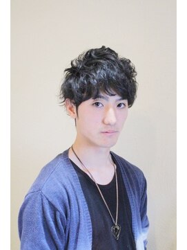 コジック ヘアアンドアイ(Cogic hair & eye) カジュアルナチュラルモテヘア黒髪暗髪硬派なマッシュスタイル
