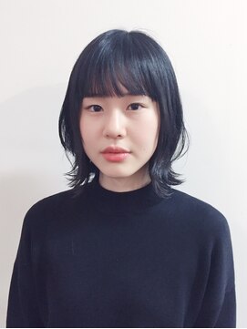 モク 大阪梅田店(MOK) ウルフボブ