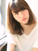 エムスラッシュ アヴェダ 自由が丘(M.SLASH AVEDA)&nbsp;【M.SLASH】厚めバングで♪重軽MIXワンカールb