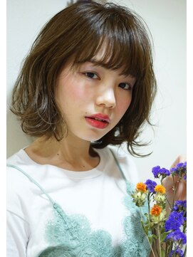 ネオリーブアイム 横浜西口店(Neolive aim) 外はね大人かわいいボブ