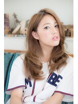 アリエッタ アザブ(ARIETTA AZABU) 【aRietta】センターパートx大人かわいいxハニーヘアxアッシュ