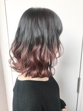 オーティティ(O-TETE) O-tete 1ブリーチパープルベージュビフォーアフター