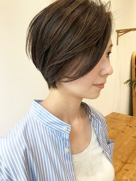 アテナ 六本松店(ATENA) 大人女子 ハンサムショートボブ